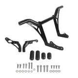 Highway Engine Guard Crash Bar Passenger Peg Frame Slider For 2018-2024 Harley Softail Streetbob Low Rider S ST Fat Bob Standard - pazoma