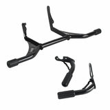 Highway Engine Guard Crash Bar Passenger Peg Frame Slider For 2018-2024 Harley Softail Streetbob Low Rider S ST Fat Bob Standard - pazoma