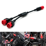 O2 Sauerstoff Sensor Bypass Eliminator Kit Stecker Kabelbaum Fit Harley 2012-2024 Softail Touring 2012-2017 Dyna &amp; 2007-2013 Sportster