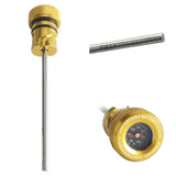 Oil Dipstick With Temperature Gauge For Harley Davidson Milwaukee 8 Softail M8 18-26 Low Rider ST Slim Sport Glide Street Bob 114 S FXBB FXLRST - pazoma