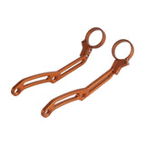 Harley Touring Bagger Road King Street Electra Glide Rear Shock Remote Reservoir Mounts Brackets For Ohlins HD 044 & Legends Revo Shocks