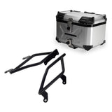Aluminum Top Cases Rear Luggage Tail Box for Harley Softail Low Rider S ST FXLR FXLRS FXLRST 2018-2025 WQuick-release Mounting Plate Bracket - pazoma