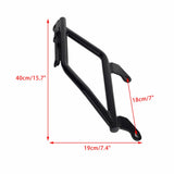 Aluminum Top Cases Rear Luggage Tail Box for Harley Softail Low Rider S ST FXLR FXLRS FXLRST 2018-2025 WQuick-release Mounting Plate Bracket - pazoma