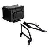 Aluminum Top Cases Rear Luggage Tail Box for Harley Softail Low Rider S ST FXLR FXLRS FXLRST 2018-2025 WQuick-release Mounting Plate Bracket - pazoma