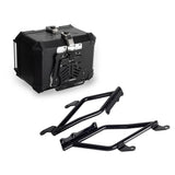 Aluminum Top Cases Rear Luggage Tail Box for Harley Softail Low Rider S ST FXLR FXLRS FXLRST 2018-2025 WQuick-release Mounting Plate Bracket - pazoma