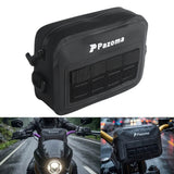 Pazoma 100% Waterproof Motorcycle Handlebar T-Bar Bag Storage with Airtight Zipper for All-Weather Riding for Harley Dyna Softail - pazoma