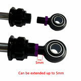 Remote Reservoir Rear Suspension Adjustable Shocks for Harley Davidson Touring Road King Electra Street Road Glide 2014-2025 - pazoma