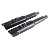 Performance Bagger 4.5" Carbon Slash Cut Slip-On Mufflers Exhaust For Harley Touring 2017-2026 M8 FL - pazoma