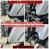 Performance Bagger 4.5" Carbon Slash Cut Slip-On Mufflers Exhaust For Harley Touring 2017-2026 M8 FL