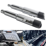 Performance Bagger 4.5" Carbon Slash Cut Slip-On Mufflers Exhaust For Harley Touring 2017-2026 M8 FL