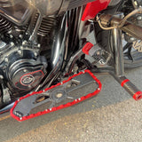 Performance Bagger CNC Aluminum MX Floorboards Shift Brake Levers Kit for Harley Touring Street Road Glide FLHX FLTR 2014-2026 - pazoma