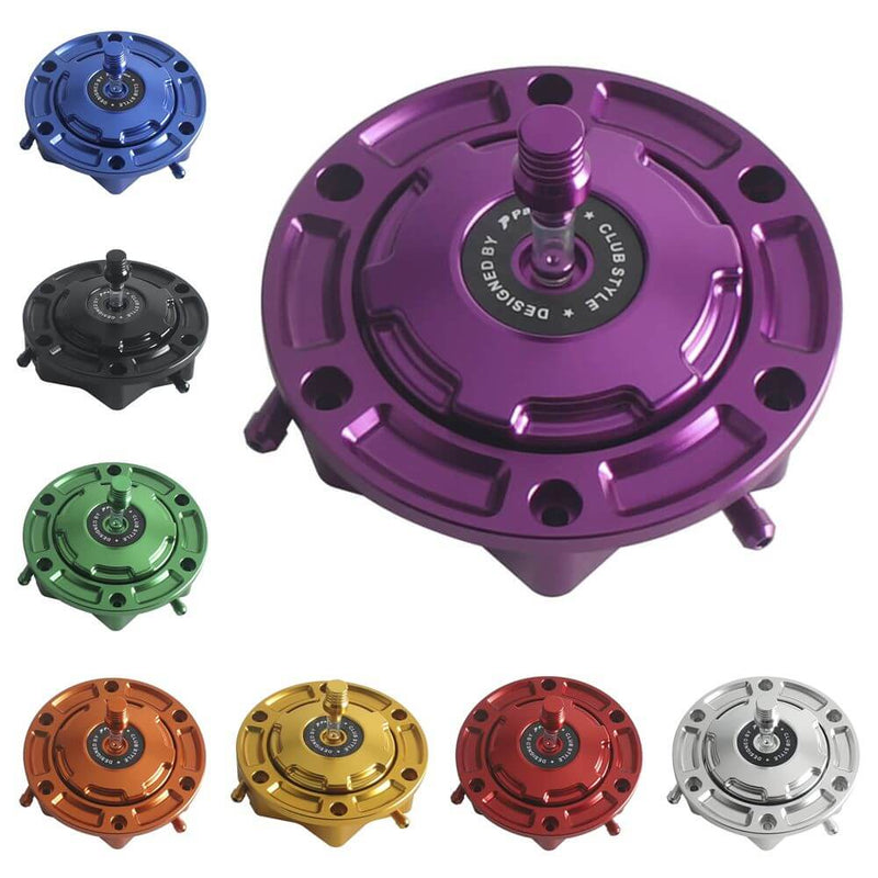 Performance Bagger CNC Club Style MX Style Fuel Tank Gas Cap for Harley Touring Street Glide Road Glide Limited CVO SE ST '23.5-'26 - pazoma