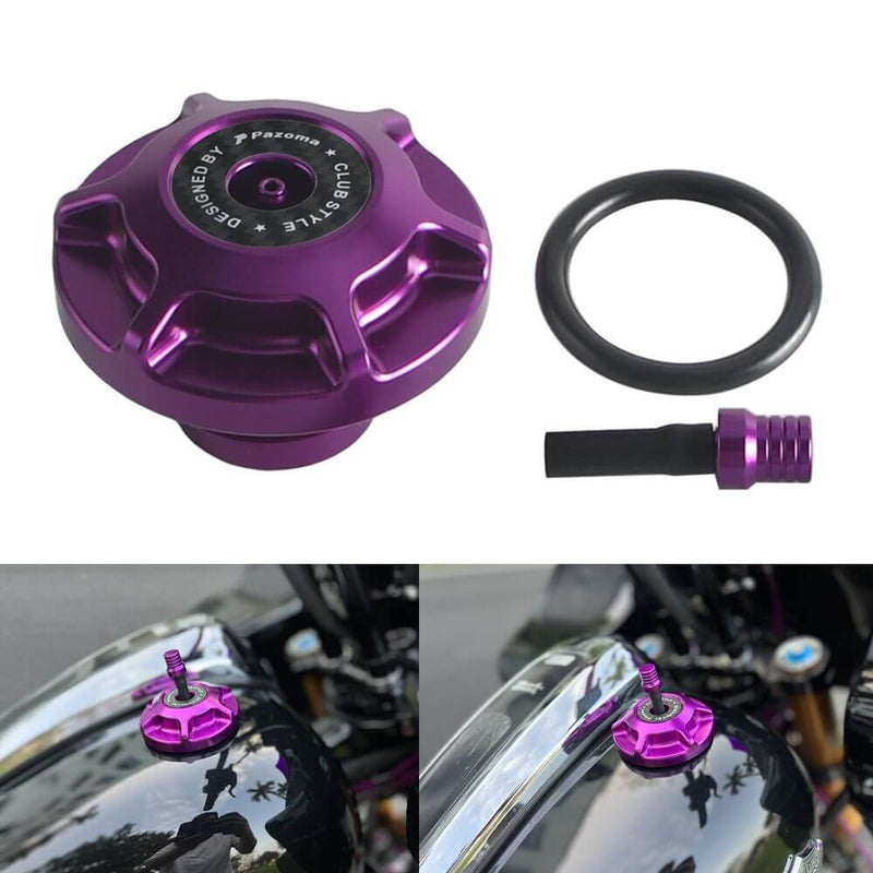 Performance Bagger CNC Club Style MX Style Fuel Tank Gas Cap for Harley Touring Street Road Glide Softail Low Rider S ST Dyna Sportster