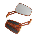 Club Style CNC Carbon Fiber Spiegel Rückspiegel Seite Spiegel Für Harley Street Road Glide Dyna Low Rider Super Glide Sportster XL T-Bars