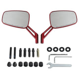 Club Style CNC Carbon Fiber Spiegel Rückspiegel Seite Spiegel Für Harley Street Road Glide Dyna Low Rider Super Glide Sportster XL T-Bars