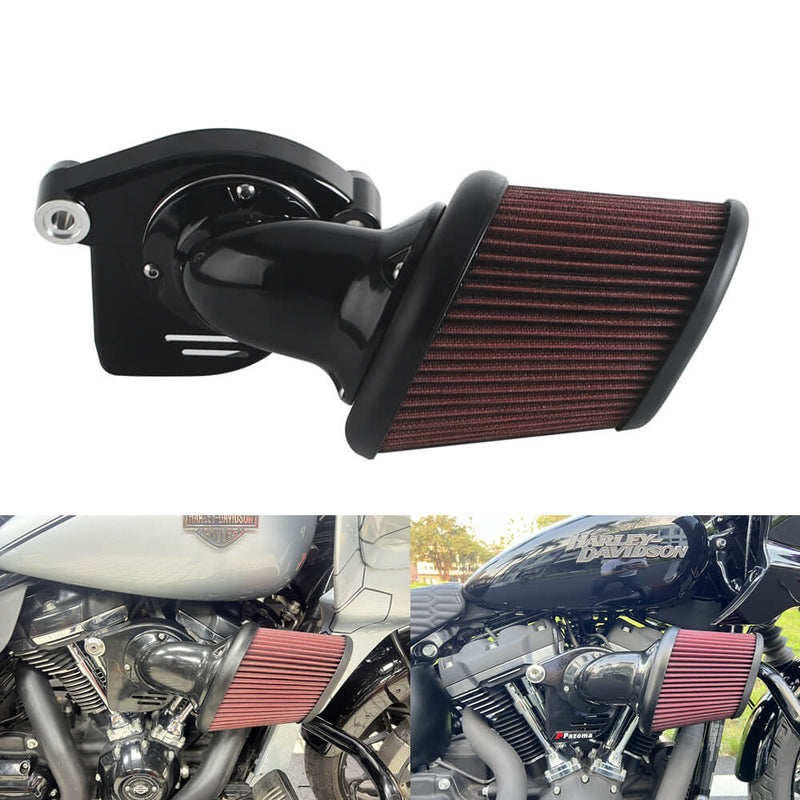 Performance Heavy Breather Extreme Air Cleaner for Harley Touring Softail M8 Road Glide Street Glide Low Rider S 17-25 High-Flow Intake - pazoma