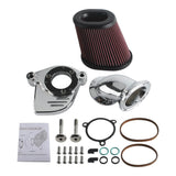 Performance Heavy Breather Extreme Air Cleaner for Harley Touring Softail M8 Road Glide Street Glide Low Rider S 17-25 High-Flow Intake - pazoma