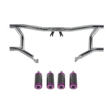 Performance Highway Peg High 2 Step Crash Bar Cage Engine Guard For Harley Road Glide Street Glide ST Road King CVO FLHX FLHR 14-26 - pazoma