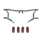 Performance Highway Peg High 2 Step Crash Bar Cage Engine Guard For Harley Road Glide Street Glide ST Road King CVO FLHX FLHR 14-26 - pazoma