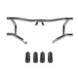 Performance Highway Peg High 2 Step Crash Bar Cage Engine Guard For Harley Road Glide Street Glide ST Road King CVO FLHX FLHR 14-26