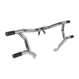 Performance Highway Peg High 2 Step Crash Bar Cage Engine Guard For Harley Road Glide Street Glide ST Road King CVO FLHX FLHR 14-26 - pazoma