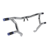 Performance Highway Peg High 2 Step Crash Bar Cage Engine Guard For Harley Road Glide Street Glide ST Road King CVO FLHX FLHR 14-26 - pazoma