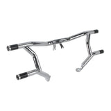Performance Highway Peg High 2 Step Crash Bar Cage Engine Guard For Harley Road Glide Street Glide ST Road King CVO FLHX FLHR 14-26