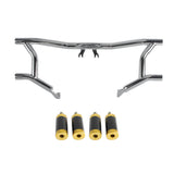 Performance Highway Peg High 2 Step Crash Bar Cage Engine Guard For Harley Road Glide Street Glide ST Road King CVO FLHX FLHR 14-26