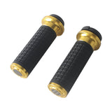 Performance Style TBW Rubber CNC Hand Grips For Harley Touring Softail Dyna Models FLHX FLTRX FXLRST FXDLS 2008-2024