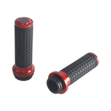 Performance Style TBW Rubber CNC Hand Grips For Harley Touring Softail Dyna Models FLHX FLTRX FXLRST FXDLS 2008-2024