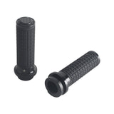 Performance Style TBW Rubber CNC Hand Grips For Harley Touring Softail Dyna Models FLHX FLTRX FXLRST FXDLS 2008-2024