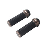 Performance Style TBW Rubber CNC Hand Grips For Harley Touring Softail Dyna Models FLHX FLTRX FXLRST FXDLS 2008-2024