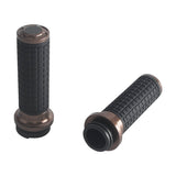 Performance Style TBW Rubber CNC Hand Grips For Harley Touring Softail Dyna Models FLHX FLTRX FXLRST FXDLS 2008-2024