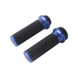 Performance Style TBW Rubber CNC Hand Grips For Harley Touring Softail Dyna Models FLHX FLTRX FXLRST FXDLS 2008-2024