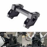Pull Back Riser W/ Top Clamp Cover Kit Handlebar Conversion from 25.4mm to 31.8mm For Harley Sportster S 1250 RH1250S 2021-2023