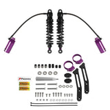 Remote Reservoir Rear Suspension Adjustable Shocks for Harley Davidson Touring Road King Electra Street Road Glide 2014-2025 - pazoma