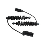 Remote Reservoir Rear Suspension Adjustable Shocks for Harley Davidson Touring Road King Electra Street Road Glide 2014-2025 - pazoma