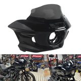 ST Style Front Headlight Fairing W/Windshield & Bracket Set For Harley M8 Softail Low Rider S 117 FXLRS 2022-2025 - pazoma