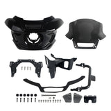 ST Style Front Headlight Fairing W/Windshield & Bracket Set For Harley M8 Softail Low Rider S 117 FXLRS 2022-2025 - pazoma