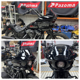ST Style Front Headlight Fairing W/Windshield & Bracket Set For Harley M8 Softail Street Bob Standard Low Rider S FXLR FXBB FXST 2018- - pazoma