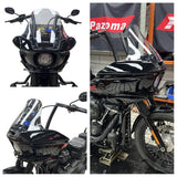 ST Style Front Headlight Fairing W/Windshield & Bracket Set For Harley M8 Softail Street Bob Standard Low Rider S FXLR FXBB FXST 2018- - pazoma