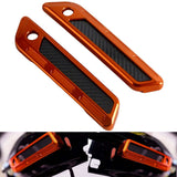 CNC Saddlebag Hinge Latch Covers Kit For Harley Touring Road Glide Street Electra Glide Road King FLHX FLHR 2014-2023 - pazoma