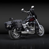 '06-'17 Harley Dyna Low Rider S Street Bob Wide Super Glide Switchback Club Style Passenger Backrests Low profile Fixed Mini Sports Sissy Bar