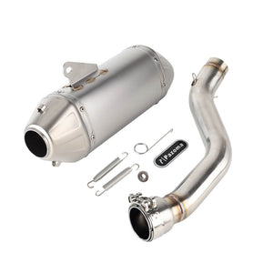 Stainless Steel Street Cannon Muffler Slip-On Pipe Exhaust System For Harley Pan America 1250 Special CVO RA1250SE RA1250S RA1250 2021-2024 - pazoma