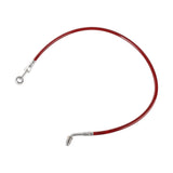 Stainless Upper Brake Line w/ Banjo Adapter For Harley Softail M8 Heritage Classic Breakout Slim Fat Boy Street Bob Sport Glide - pazoma