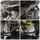 Stealth Fairing Support Bar Support Brackets Mount w/LED DRL Turn Signals Light For Harley Softail FXLRST 117 Low Rider ST EI Diablo FXRST 2022-2025 - pazoma