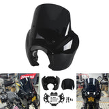 T-Sport Front Fairing w/Baja Designs LP6 LED Light Bracket Mount Kit For Harley Softail M8 Low Rider S FXLRS 114 117 2020-2026