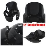 T-Sport Front Fairing w/Baja Designs LP6 LED Light Bracket Mount Kit For Harley Softail M8 Low Rider S FXLRS 114 117 2020-2026