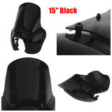 T-Sport Front Fairing w/Baja Designs LP6 LED Light Bracket Mount Kit For Harley Softail M8 Low Rider S FXLRS 114 117 2020-2026