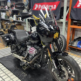 T-Sport Front Fairing w/Baja Designs LP6 LED Light Bracket Mount Kit For Harley Softail M8 Low Rider S FXLRS 114 117 2020-2026